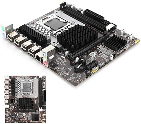 eboxer-1 X58 Pro2 Anakart Masaüstü Bilgisayar için, 6 Kanal Ses Kartı, LGA 1366Pin CPU Arayüzü ile, ECC Bellek DDR3 Gigabit Ağ