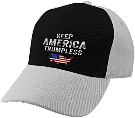 SPECTRİQ Keep America Trumpless Kamyon Şoförü Şapkaları, Ayarlanabilir Örgü Kapaklar