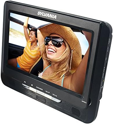 Sylvania SDVD9957 Çift 9 Ekranlı Taşınabilir DVD Oynatıcı (Siyah)