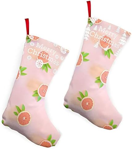 GLRTORE Sevimli Greyfurt Noel Çorap 2 Paket 10 İnç,noel Çorap Noel Ağacı Şömine Asılı Çorap Noel Şeker Mevcut Çanta için Aile