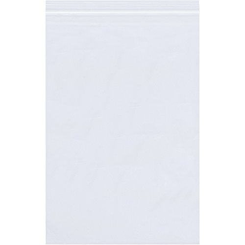 Poli Çanta Guy 8 x 8, 2 Mil (1000/Kasa) Yazma-Beyaz Blok Fermuarlı Yeniden Kapatılabilir Plastik Poli Çantalar
