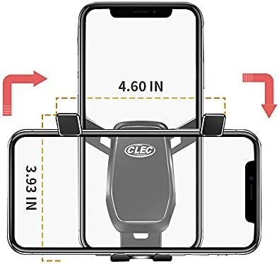 Olmak Up Araç Telefonu Tutucu Fit Audi A6 2012-2018 için, hava Firar Yerçekimi Navigasyon Cep Telefonu Dağı için 4-7 İnç Akıllı