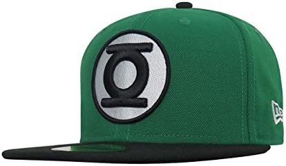 Yeşil Fener Hal Jordan 59mükemmel Donatılmış Şapka
