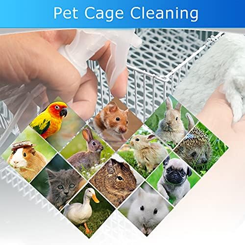 Ephorıa evcil hayvan kafesi Temizleyici Aracı, 13 Parça Temizleme Araçları için Kedi Köpek Tavşan Hamster Kobay Kuş Papağan Kertenkele