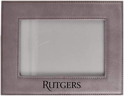 UXG, Inc. Rutgers Üniversitesi-Kadife Resim Çerçevesi 4x6-Gri