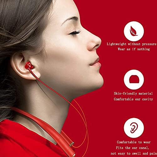 Boyun bandı Bluetooth Kulaklıklar kablosuz Kulaklıklar 5.0 CVC 8.0 Su Geçirmez Spor Kulaklık Gürültü Önleyici mikrofonlu kulaklık