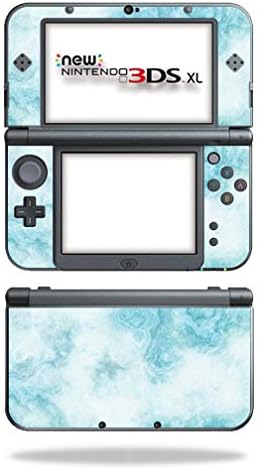 Nintendo Yeni 3DS XL ile Uyumlu MightySkins Cilt (2015) - Mavi Mermer / Koruyucu, Dayanıklı ve Benzersiz Vinil Çıkartma sarma