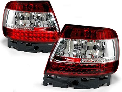 V-MAXZONE parçaları LED arka ışıkları ile uyumlu Audi A4 B5 Salon 1994 1995 1996 1997 1998 1999 2000 RS-553 1 Çift Sürücü ve