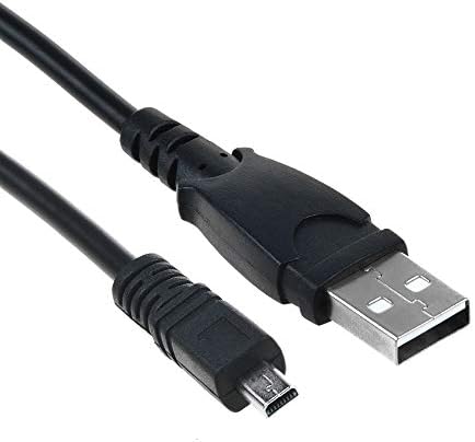ÜST + 3.3 ft USB PC Veri senkronizasyon kablosu Kablosu Pentax Optio Kamera için P80 P70 W70 Z10 Z20