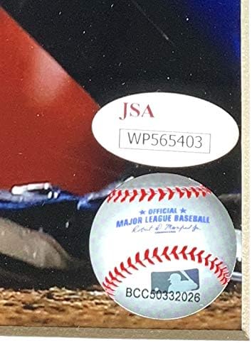 Rhys Hoskins İmzalı Çerçeveli Philadelphia 16x20 Home Run Fotoğraf JSA ITP