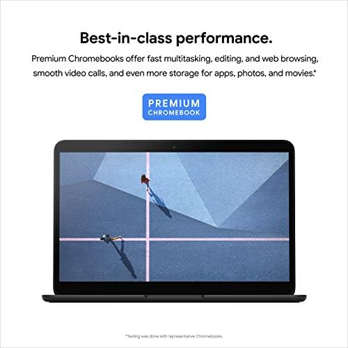 Google Pixelbook Go-Hafif Chromebook Dizüstü Bilgisayar-12 Saate Kadar Pil Ömrü[1 ] - Dokunmatik Ekran Chromebook - Sadece Siyah
