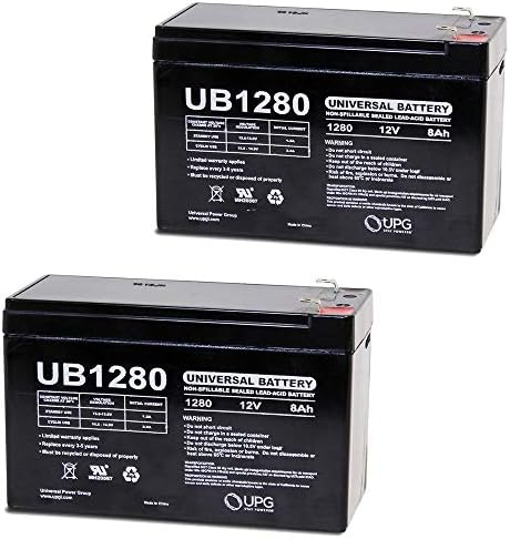12 V 8AH UPS Pili Değiştirir 7AH 28 W Bb Pil SH1228W - 2 Paketi