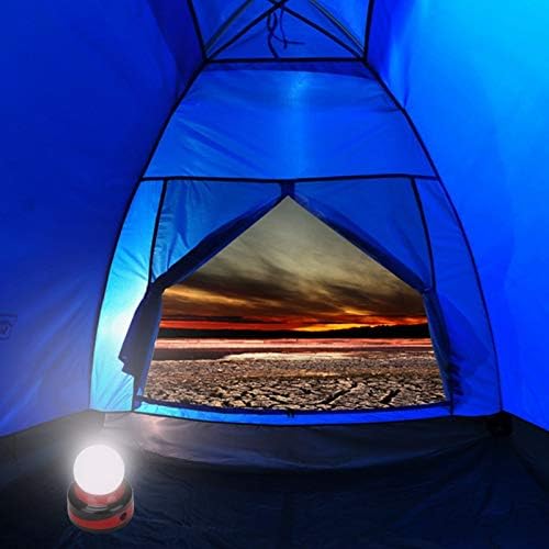 EODNSOFN LED Manyetik Çalışma El Feneri Katlanır Kanca cep meşale Kullanışlı Lamba kamp çadır ışığı Acil Muayene Fener (Renk: