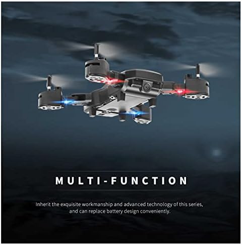 lightres GPS Drones ile Kamera Yetişkinler için 1080 P, Katlanır yüksek Çözünürlüklü hava Fotoğrafçılığı Quadcopter ile Uzun