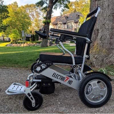 Electra 7 HD Geniş Bariatrik Katlanabilir Tekerlekli Sandalye