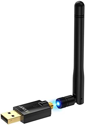 USB WiFi Adaptörü Kablosuz Ağ Adaptörleri AC 600 Mbps Dual Band 2.4 G / 5.8 Ghz Wi-Fi Dongle Harici Anten ile Dizüstü Masaüstü