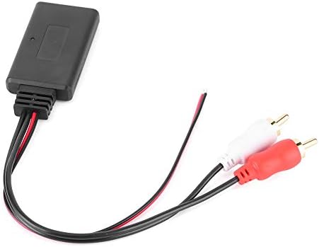 DEALPEAK Araba BT Modülü Bluetooth Modülü Ses Adaptörü 2 RCA Yardımcı Kablo Araba Radyo Konektörü Aksesuar