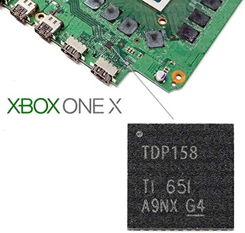 Gametown Repacement HDMI Çip TDP158 IC Xbox One X Konsolu için