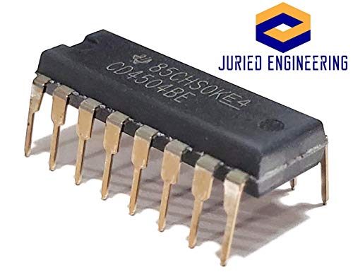 Jürili Mühendislik CD4504BE CD4504B CD4504 CMOS TTL-CMOS veya CMOS-CMOS İşlemi için Altıgen Voltaj Seviyesi Değiştirici Breadboard