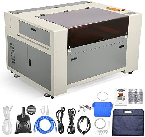 Monport 80 W CO2 Lazer Oyma Makinesi, oyma Makinesi ile 24 x 36 Çalışma Alanı, gravür Küçük İşletmeler ve Endüstriler için Uygun,