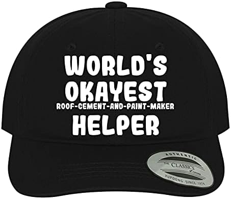 Biri Dünyanın En İyi Çatı-Çimento ve Boya Üreticisi Yardımcısı-Yumuşak Baba Şapkası Beyzbol Şapkası Etrafında Dolaşıyor