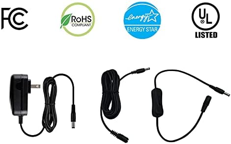 Roku 4620X, 4630R, 640RW, 4640XB Medya Flama Oynatıcı için MyVolts 12V Güç Kaynağı Adaptörü Değiştirme-ABD Plug-Premium