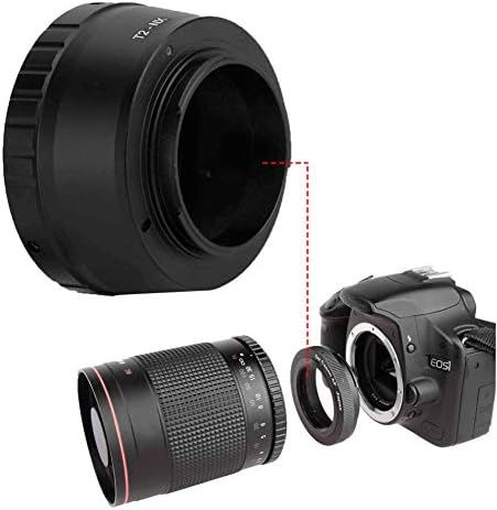 Vbestlıfe Teleskop Lens Adaptörü, T2-NX Teleskop lensi için Samsung Mirroless Kamera NX Adaptör Halkası M42X0.75.