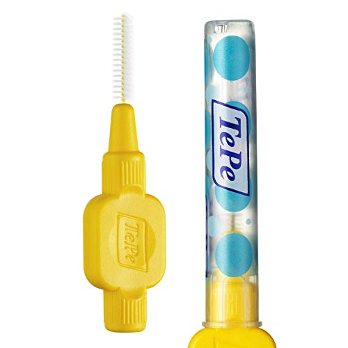 TEPE İnterdental Fırça Orijinal Temizleyiciler-Dişler Arası Diş Fırçaları 25 Pk, Sarı