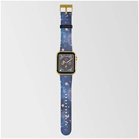 Apple Watch 42mm/44mm ile Uyumlu Smartwatch Bandında Jacqueline Maldonado tarafından Zodyak - Suluboya