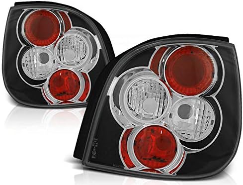 V-MAXZONE parçaları Arka ışıkları VR-1961 Kuyruk ışık Meclisi Kuyruk Lambası 1 Çift Sürücü ve Yolcu Yan Komple Set Siyah Renault