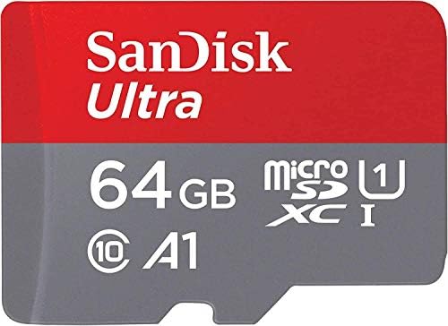Alcatel 8030Y için Ultra 64 GB microSDXC Çalışır Artı SanFlash ve SanDisk tarafından Doğrulanmış (A1/C10/U1/8 k/120MBs)