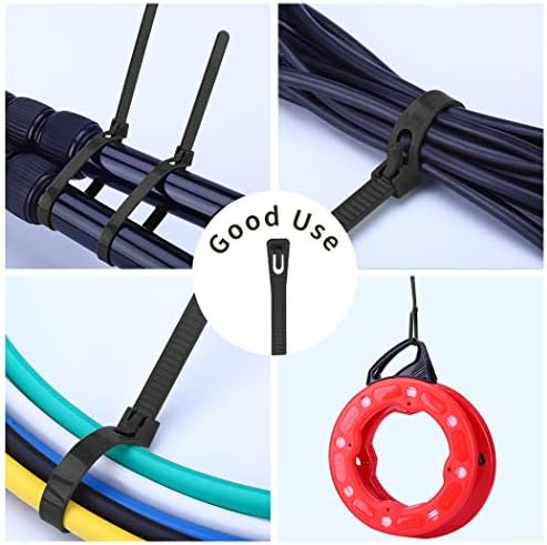 Yeniden kullanılabilir Zip Bağları 10 inç 40 adet Serbest Bırakılabilir Zip Bağları Ayarlanabilir Naylon Kablo Zip Bağları Yeniden
