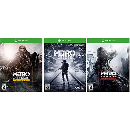 Microsoft Xbox One X Metro Saga Paketi: 1 TB Konsol + 3 Metro Oyunları + Kablosuz Denetleyici (CYV-00279) Capcom ile Devil May