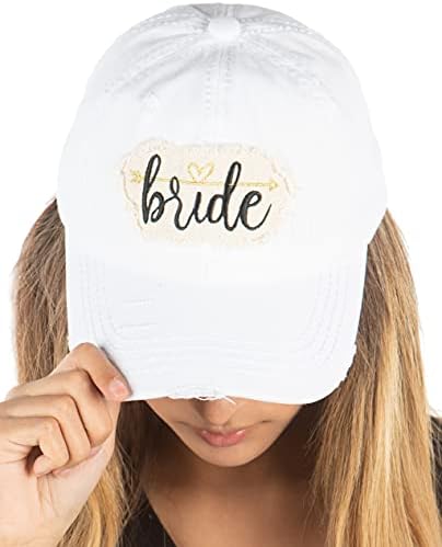 Funky Junque Bayan Gelin Kabile beyzbol şapkası Ben Bekarlığa Veda Düğün Parti Şapka