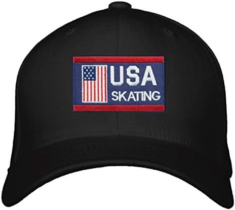 ABD Paten Şapka Comfort Fit Amerikan Olimpik Artistik Patinaj Takımı