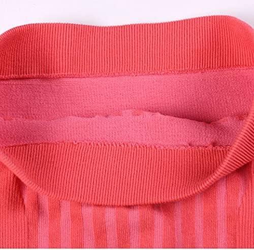 SSMDYLYM Baskılı Çizgili kadın termal iç çamaşır Set Kış Balıkçı Yaka Pamuk Uzun Kadın Termo Giyim Pijama (Renk: E, Boyutu: Bir