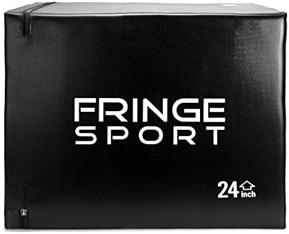 FringeSport 24 x 30 x 20 Çok Taraflı Köpük Plyo Kutusu / Yumuşak Köpük - Sağlam ve Kararlı, Ancak İncik/Vinil Kapakta Bağışlayıcı-Temizlenmesi