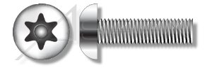 (2500 adet) 10-32X1 Güvenlik Makine Vidaları Düğme Başkanı Torx Pin Paslanmaz Çelik Aspen Bağlantı Elemanları tarafından ABD'DE