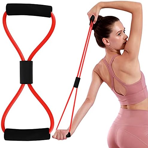 KALEM & H 8 Şekil Direnç Band - Direnç Döngü Egzersiz Egzersiz Bantları Yoga Genişleyen Kayış için Ev Fitness Kadın Glute Kalça