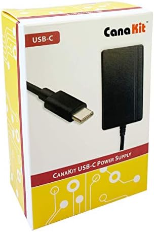 CanaKit 3.5 A Ahududu Pi 4 Güç Kaynağı (USB-C)