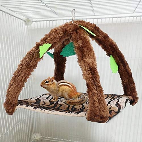 ASDFGHJKL Pet Kuşlar Hamster / Asılı Ev Asılı Hamak Şekerleme Çuval Salıncak Çanta uyku Yatak için Gelincik Sıçan Şeker Planör