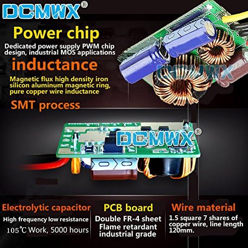 DCMWX buck gerilim dönüştürücüler 48 V alter için 36 V adım aşağı araba güç çeviriciler Giriş DC40V-58V Çıkış 36 V 1A2A3A4A5A6A7A8A9A10A