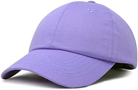 DALİX Bayan Kap Ayarlanabilir Şapka %100 % Pamuk Siyah Beyaz Altın Lavanta Mavi Pembe Kireç Yeşil Sıcak Pembe