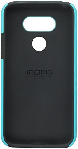 LG G5 için Incipio Cep Telefonu Kılıfı-Perakende Ambalaj-Turkuaz / Kömür