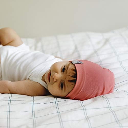 Jacqueline & Jac Bebek Bere Şapka Yenidoğan Bebekler Çocuklar için Tüm Doğal Pamuk Blend Bebek Caps