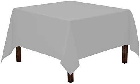 Gee Di Moda Kare Masa Örtüsü - 52 x 52 İnç - Yıkanabilir Polyesterde Kare veya Yuvarlak Masalar için Avcı Yeşili Kare Masa Örtüsü-Büfe