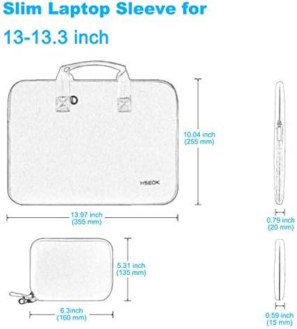 Dizüstü bilgisayar kılıfı 13 13.3 13.5 İnç macbook çantası Hava Pro 13 -13.3, Yüzey Dizüstü 13.5, Su İtici Elastik Neopren Dizüstü