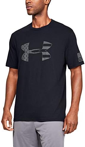 Under Armour Erkek Özgürlük Tonu Büyük Bayrak Logo T-Shirt
