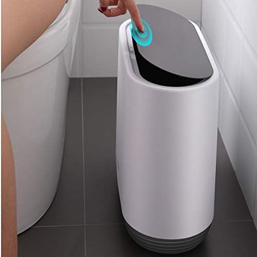 DJASM zzwzm İşlevli 10L Plastik Dar Tip çöp tenekesi Tuvalet Çöp Kutusu Çöp Çöp kutusu Sepeti Çöp Kovası Fırça Banyo Temizleme