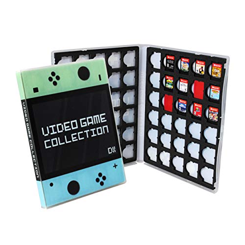 Nintendo Switch Kartuşları için UniKeep Oyun Çantası-60 Oyunu Köpükte Güvenli Bir Şekilde Tutar